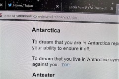 antarctica-dream-dictionary