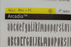 arcadia-font